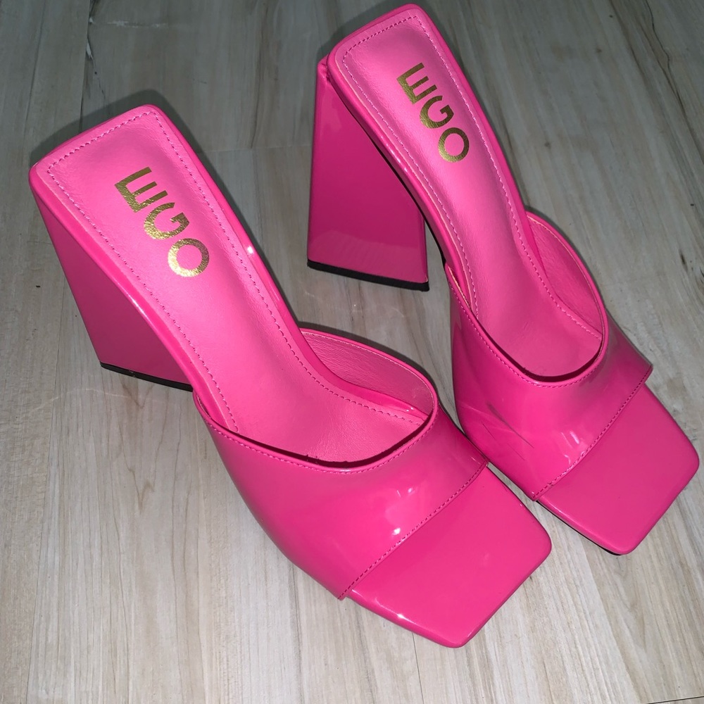 Brand new pink mules ego